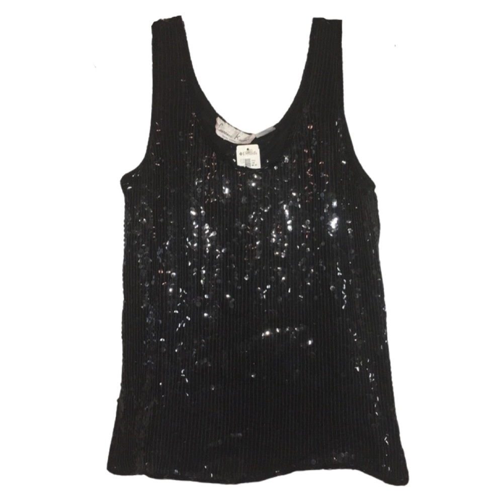 NWT Vintage Deadstock Sequined Top